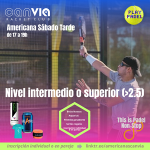 americana intermedio superior reserva pista padel barcelona baix llobregat clases escuela pickleball tenis tennis